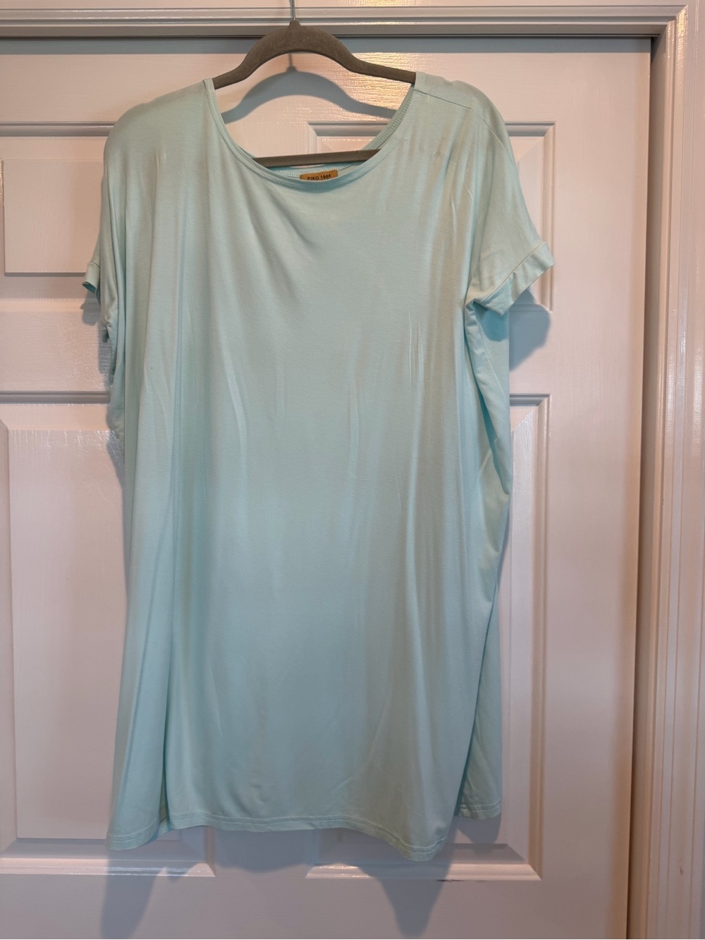 Mint Short Sleeve Piko dress